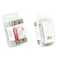 Prime-Line Door Hinge Commercial UL Adjust Self-Close, 4 in. w/ Square Corners, Satin Nickel Finish 3 Pack U 1158353 - alternate 2